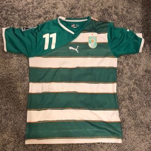 Didier Drogba Côté D’Ivoire Soccer Jersey (Kids M)